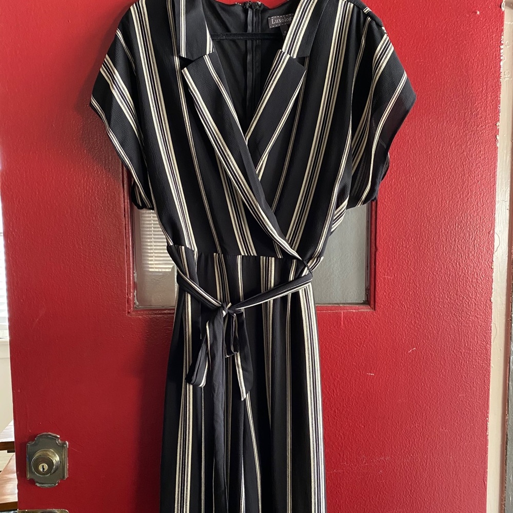 Striped Jumpsuit